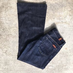 7 for all Mankind Low Rise Ginger Bell Bottom